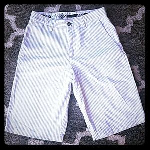 Pinstripe Volcom shorts